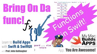Ch. 1.18 Bring on Da Func - Learning to use Functions in Swift (You Are Awesome SwiftUI app) screenshot 5