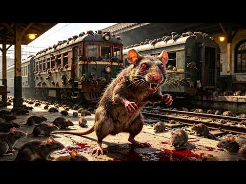 A tide of rats surges into the carriage—the living have nowhere to flee!