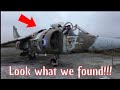 We explore a Plane Graveyard with fighter jets & helicopters in the UK!!!