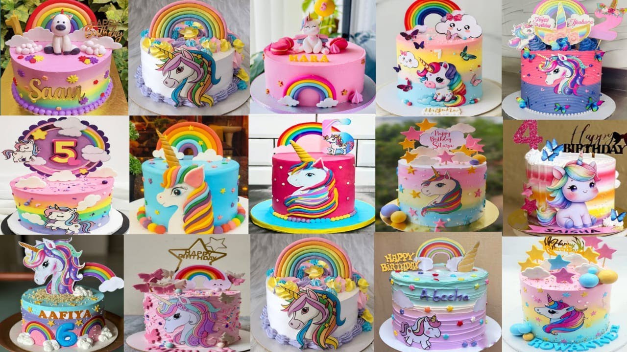 Best Unicorn Theme Birthday Cake 2025 Unicorn Cake Rainbow Cake Maxresdefault