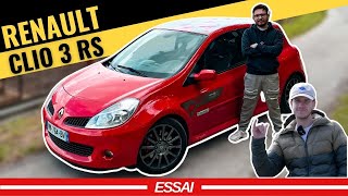 ESSAI Renault Clio 3 RS F1 Team: Djimmy est fier comme un pape