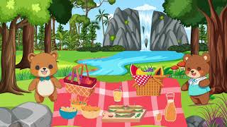 #Kids Little Bear Little Bear On A Picnic | Musical Bed Time Story