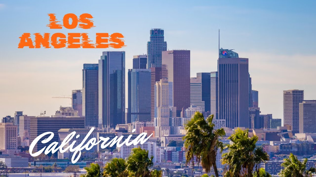 El centro de los Angeles y sus edificios  