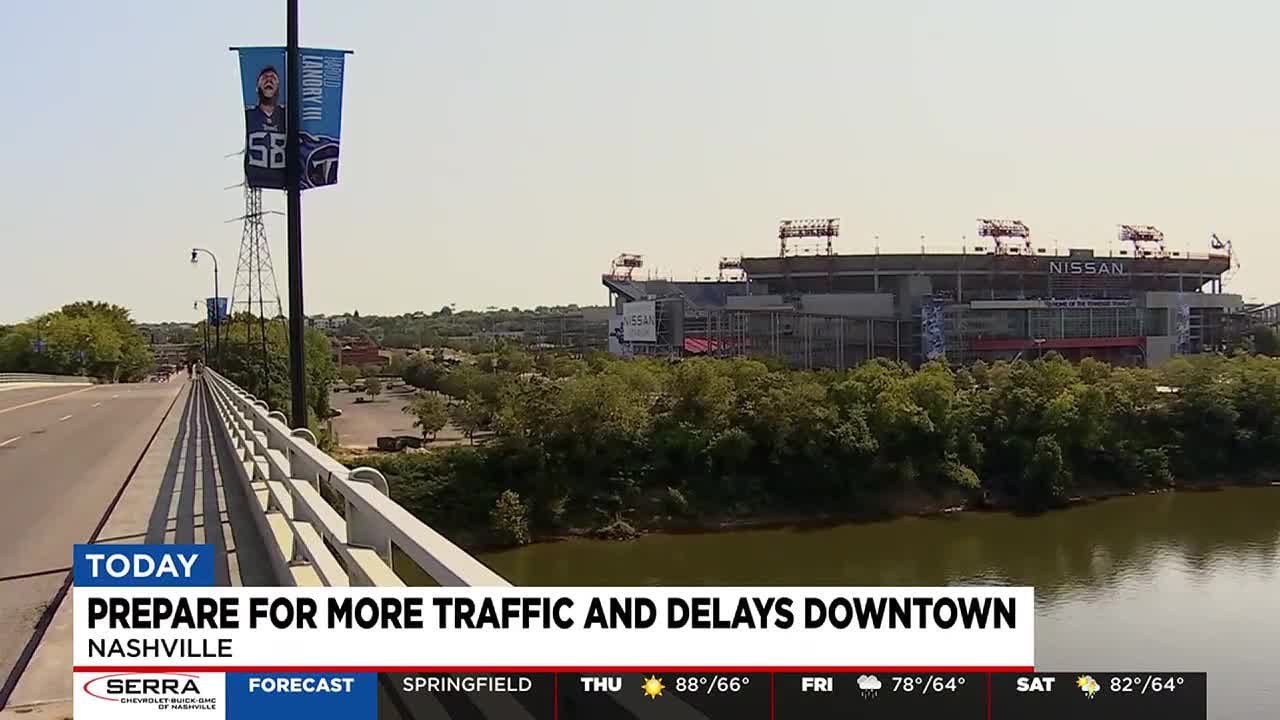 Road closures for events begin this weekend in downtown Nashville - YouTube