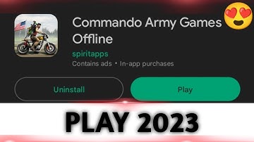 COMMANDO ARMY GAMES OFLINE -🔥 FULL GAME PLAY 2023 || MOBILE 📱 GAMEPLAY COMMANDO ARMY GAMES OFLINE ✨🔥