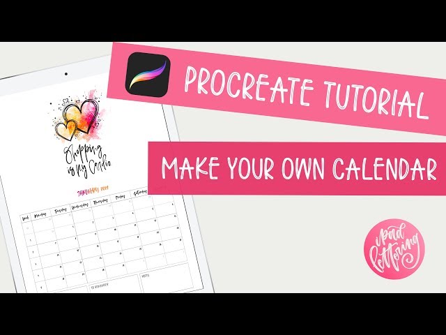 Procreate TUTORIAL: Calendar Maker | How to create a PRINTABLE CALENDAR on your iPad or iPhone! - YouTube procreate-tutorial-calendar-maker-how-to-create-a-printable-calendar-on-your-ipad-or-iphone-youtube
