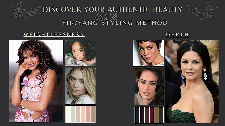 Discover YOUR Authentic Beauty-Personal Harmony & Style Analysis Janet Jackson & Catherine Z. Jones - DayDayNews