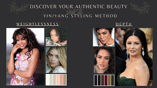 Discover YOUR Authentic BeautyPersonal Harmony & Style Analysis Janet Jackson & Catherine Z. Jones