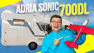 Camping car Super Sonic ou Sonic de chez Adria : Pas d'avion en vue !