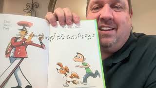 Grumpy reads “The Ear Book” to the grandkids
