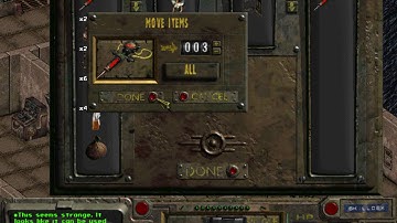 Fallout 1 - part 62 - The Glow - robots - gameplay - hardest difficulty