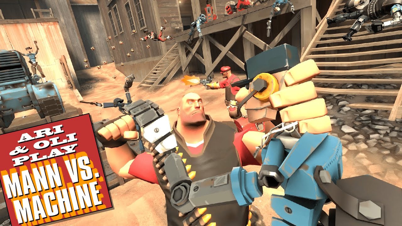 Ari & Oli Play TF2 - Men vs. the Machines!
