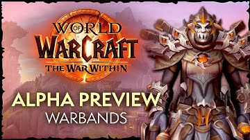 The War Within Alpha | Warbands - Feature Overview