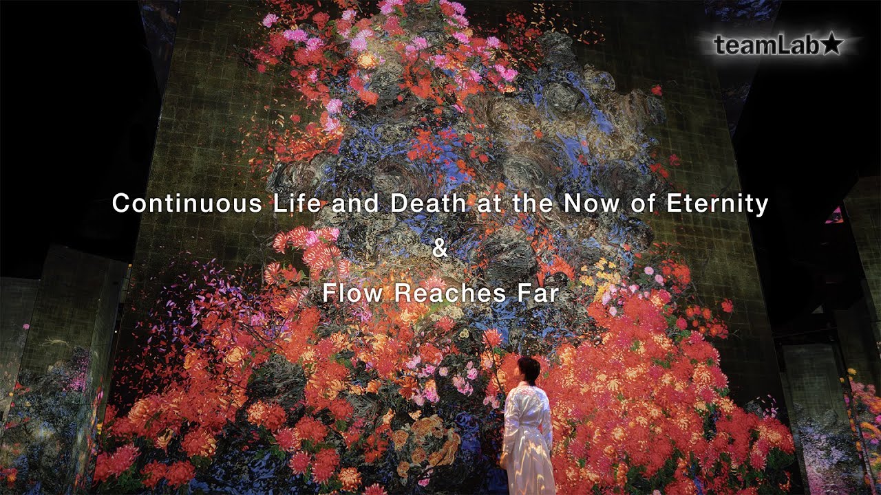 Continuous Life and Death at the Now of Eternity & Flow Reaches Far