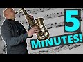 Comment amliorer ta dextrit au saxophone en 5 minutes