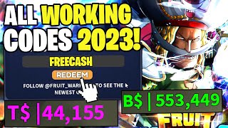 HURRY! - NEW FRUIT WARRIORS CODES 2023! (MOBILE) 