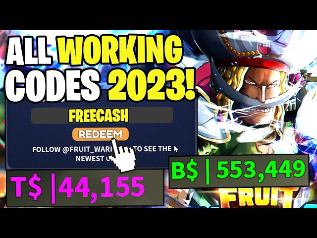 ⚠️UPDATE 2⚠️ ROBLOX FRUIT WARRIORS CODES IN 2023 DECEMBER! - ALL WORKING  CODES FOR FRUIT WARRIORS 