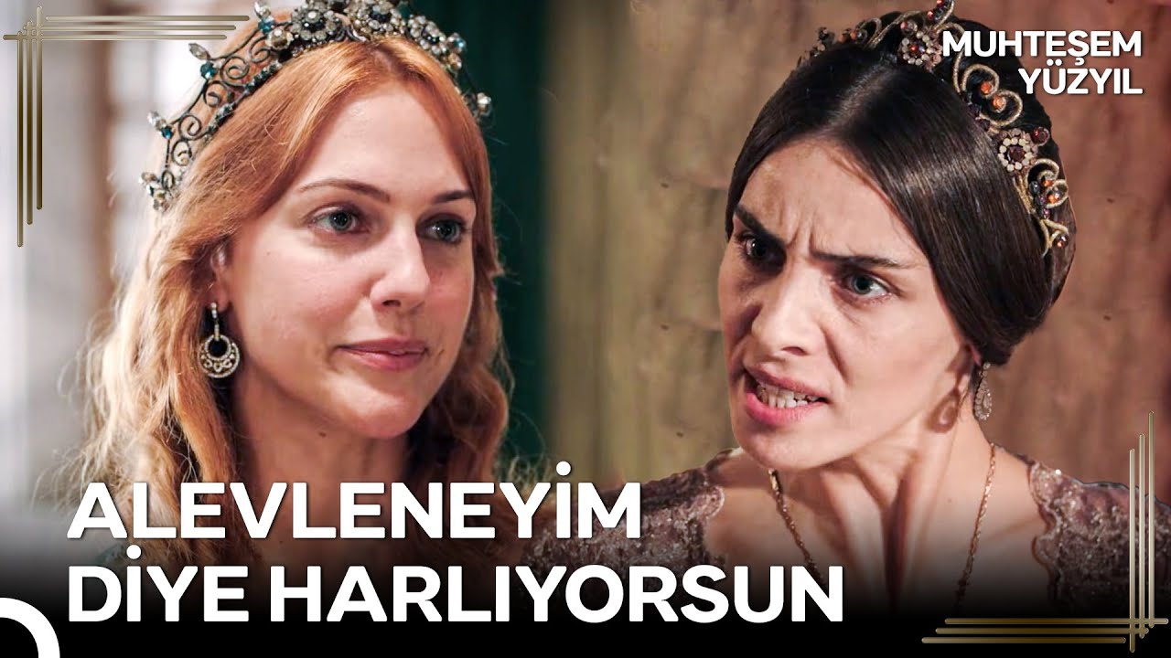 Bi' De Arsız Arsız Gülüşü Yok Mu Sıkacağım Boğazını | Muhteşem Yüzyıl