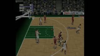 NBA Live 98 - Intro & Gameplay - Sega Saturn