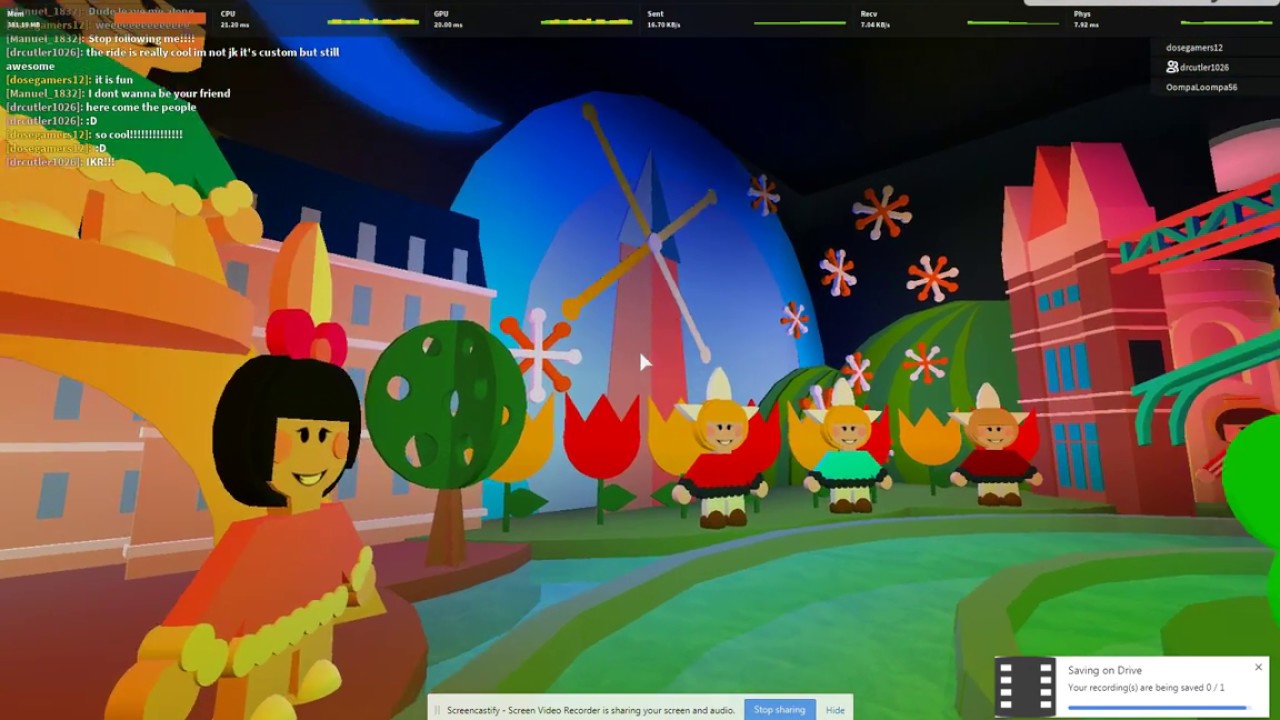 Roblox A Very Cool It S A Small World Recreation In Bloxneyland