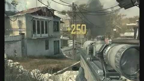 MW3 Awesome QuickScope/Throwing Knife Compilation