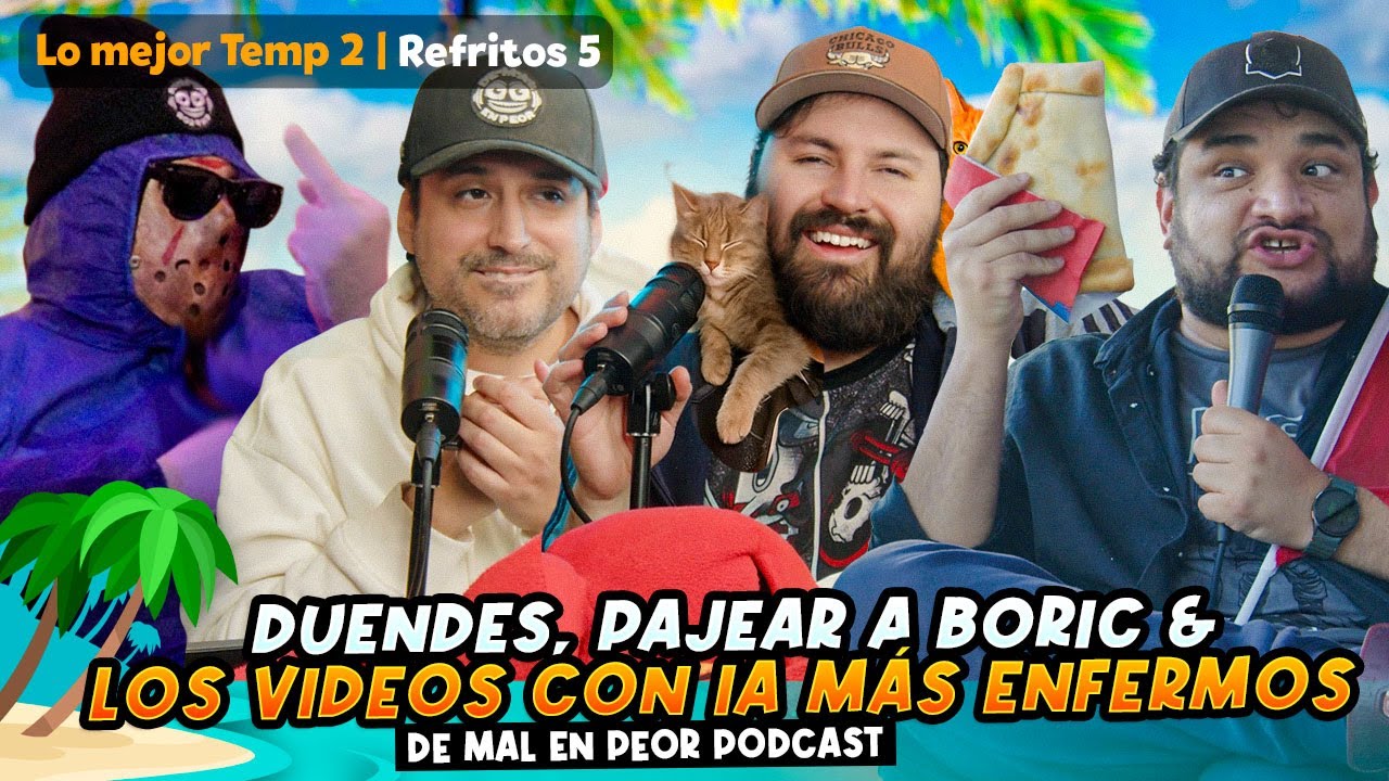 Duendes, Disfraces y mucho mas #5 LO MEJOR del 2025 De Mal en Peor Podcast