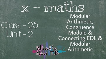 Class - 25 | 10th Maths | UNIT -2 | Numbers & Sequences | Modular Arithmetic - By Nivetha Bharathi