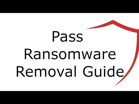 Pass File Virus Ransomware [.Pass] Removal and Decrypt .Pass Files