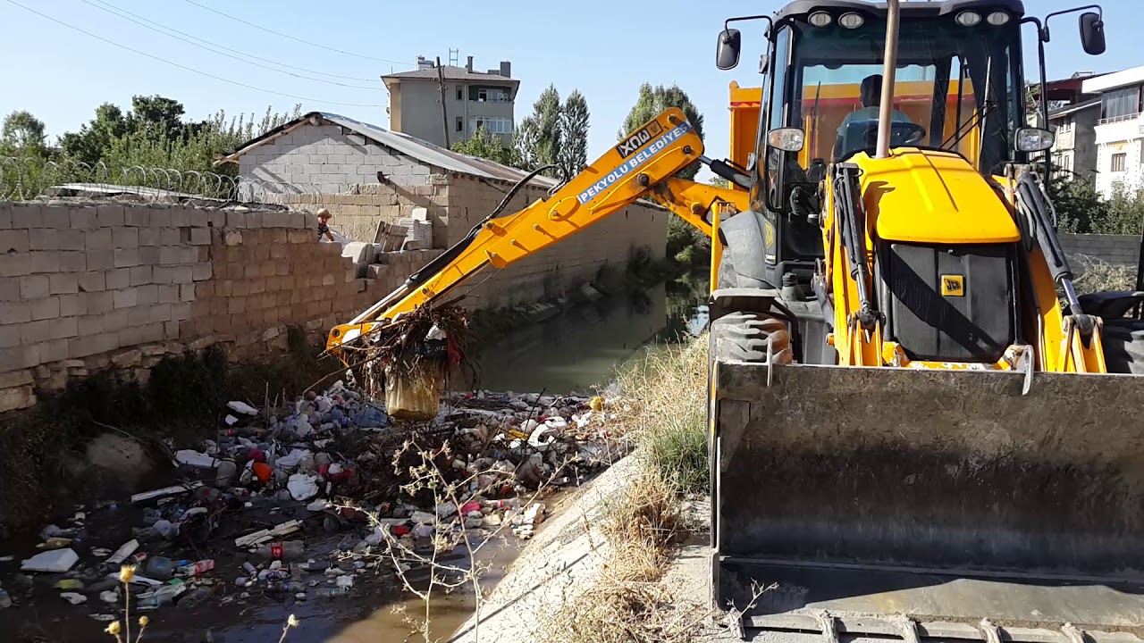 Kepçe ile Kanal Temizleme