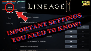 Lineage 2M Settings Guide Every Setting You Need To Know