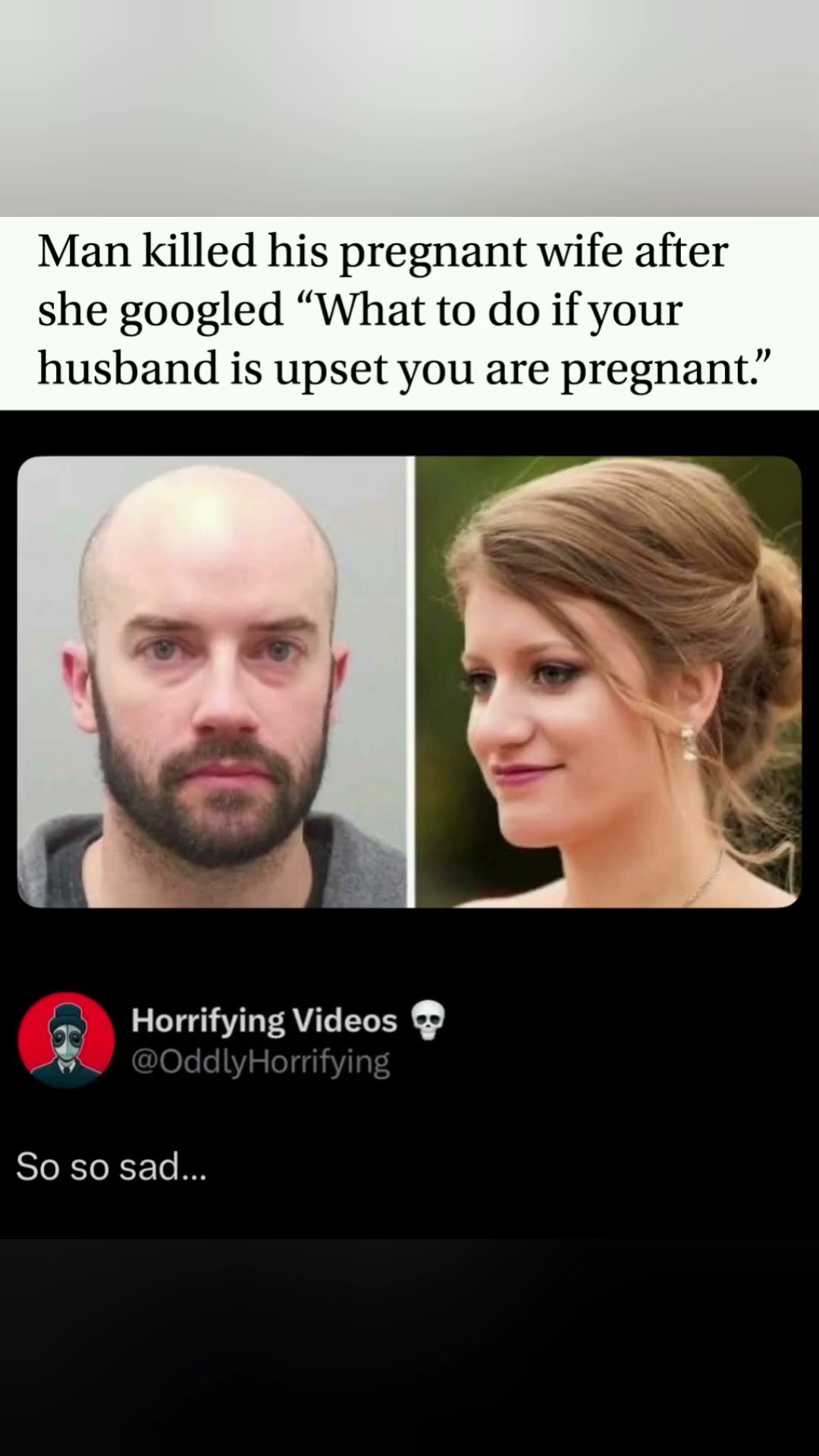 Man killed his pregnant wife #viral #motivation #usa #horror #trending #viralmoment #viraltoday