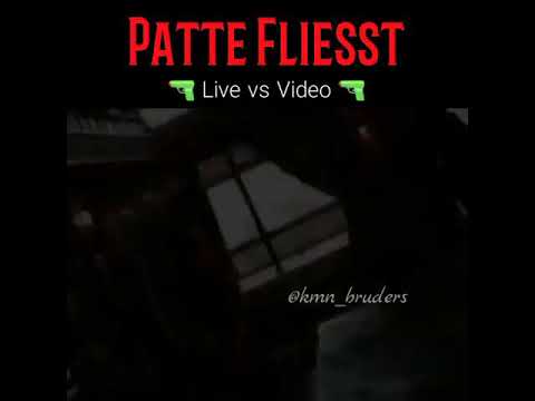 Azet - patte fliesst (live vs video)