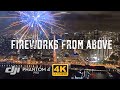 San Francisco NYE Fireworks from Drone / DJI Phantom 4 Pro [4K]