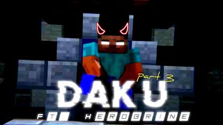 Herobrine X Daku Edit 😈 | Part-3 Minecraft