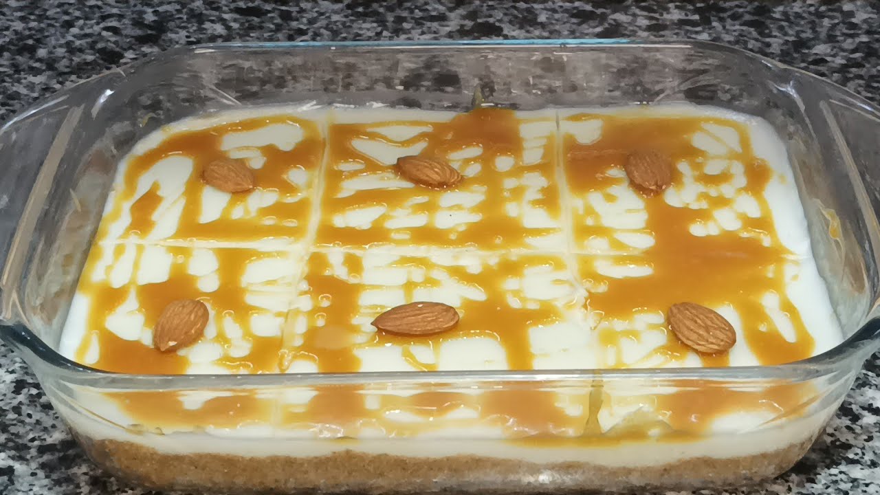 عندك كوب سميد وكوب سكر⁉️ اعملي اسهل واسرع حلو بدون فرن هتحضريها في دقائق(حلو السميد)