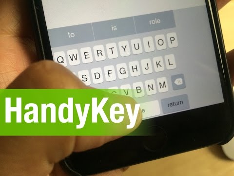 New Tweak: HandyKey