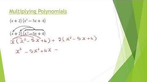 5 2 Multiplying Polynomial Expressions