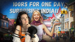 Russian Girl Reacts : I survive on just 100 rupees on the streets of India | Mariechug