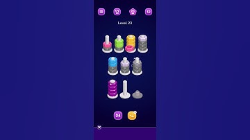 Nut Sort Level 23 Walkthrough | Nuts Sort Level 23