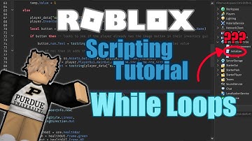 SCRIPTING FOR NOOBS || Roblox Beginner Scripting Tutorial #07 - While Loops