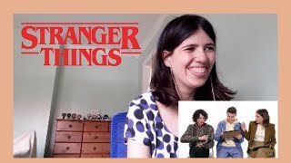 REACTION: Stranger Things 3 Best Friends Challenge | Millie, Finn & Noah | Netflix