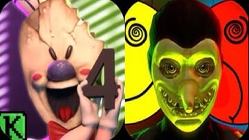 Smiling X Corp Version 2.5 New Mission Full Gameplay With Ice Scream 4 Chase Music | (android)