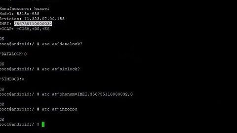 B315s 938 Change Firmware, Change IMEI, Telnet Open, Admin Account