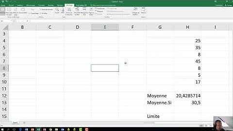 99   Excel   Moyenne Si   YouTube 720p