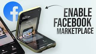How to Enable Facebook Marketplace Android (tutorial)