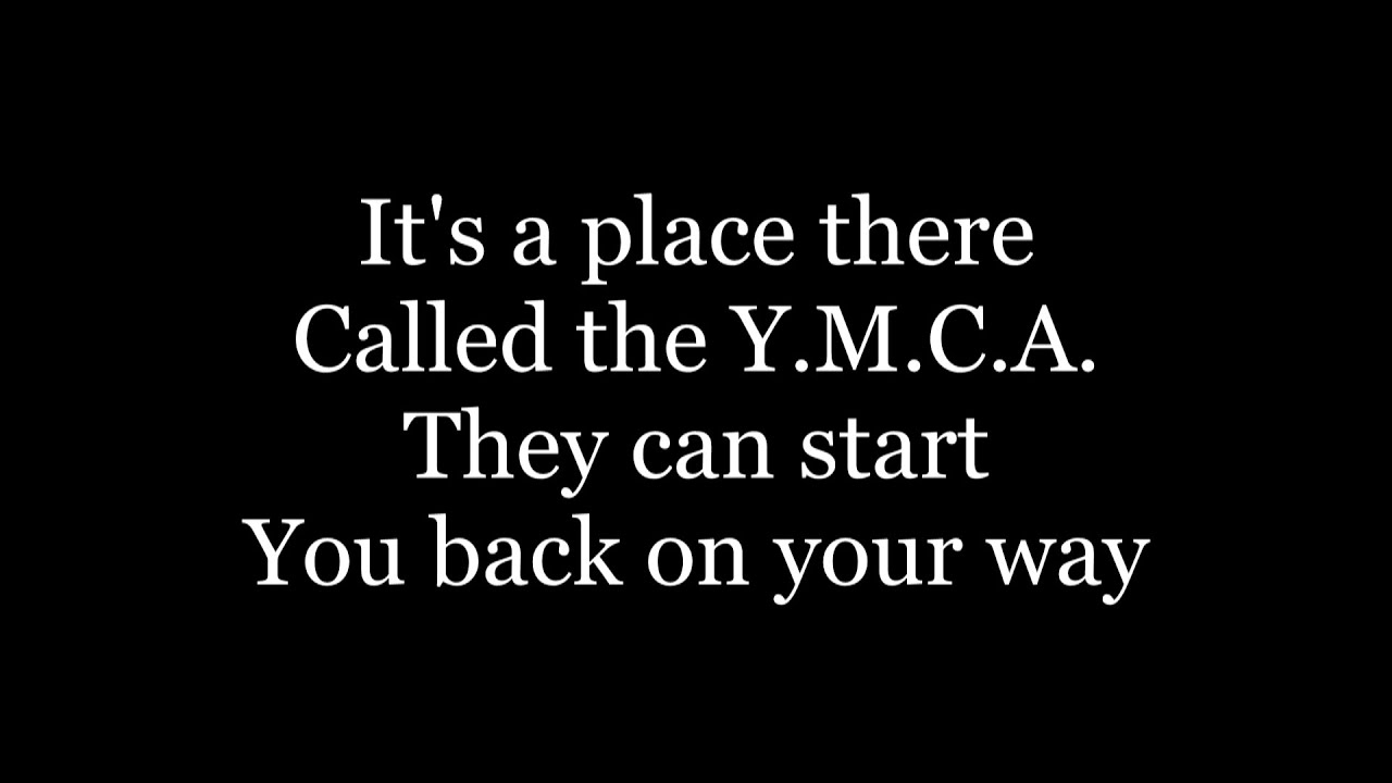 Village People   YMCA  lyrics 