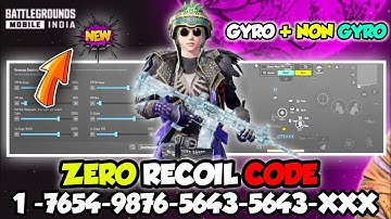 🔥BGMI Sensitivity Settings 2025 🔴 | Zero Recoil Sensitivity Code 😱 | Best BGMI 4.0 No Recoil Setup 🚀