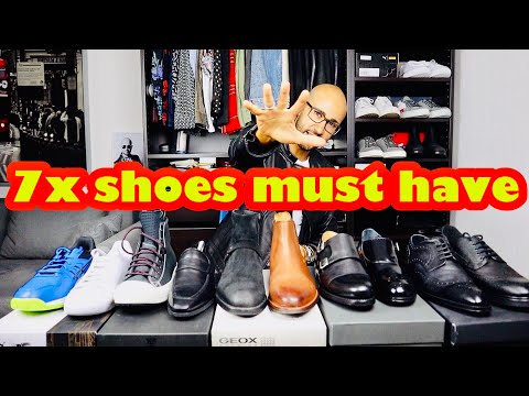 7    أهم ٧ احذية رجالية يجب امتلاكهم