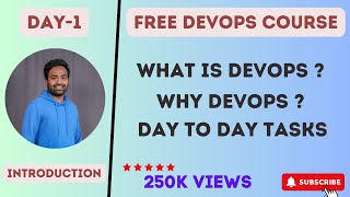 Day-1 | Fundamentals of DevOps | Free DevOps Course | 45 days | #devopscourse  #2023 #learning