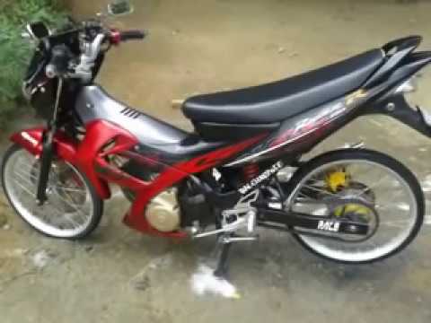 modifikasi satria fu terbaru 2015  YouTube